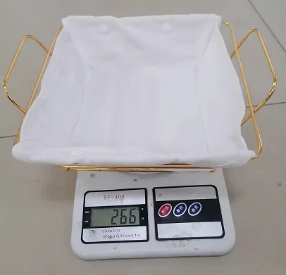 细线正方形面包篮