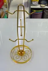 XP-121,S花底W杯架 黄金色