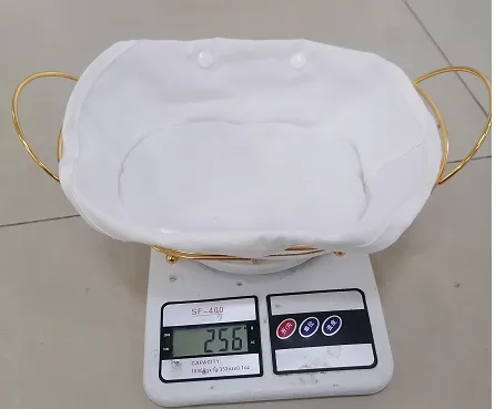 细线椭圆形面包篮